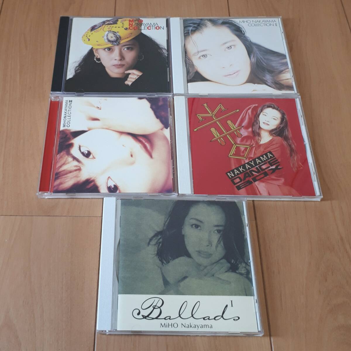 中山美穂 CDアルバム5枚セットまとめ COLLECTIONⅠ Ⅱ Ⅲ BalladⅠ DANCE BOX拍卖