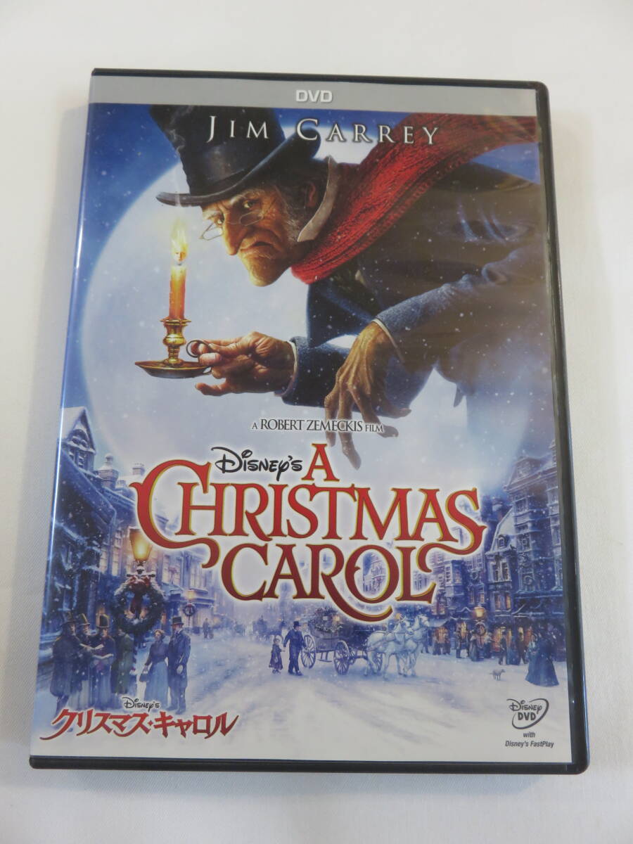 洋画DVD『クリスマス・キャロル』セル版。ジム・キャリー。ロバート・ゼメキス監督作品。驚異の映像世界。日本語吹替付。即決。拍卖