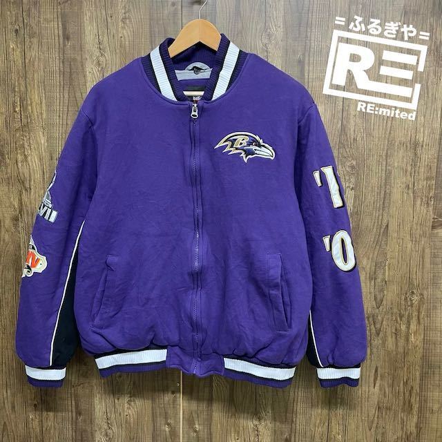 XL NFL 中綿ジャンパー Baltimore Ravens ボルチモア・レイブンズ 2347拍卖