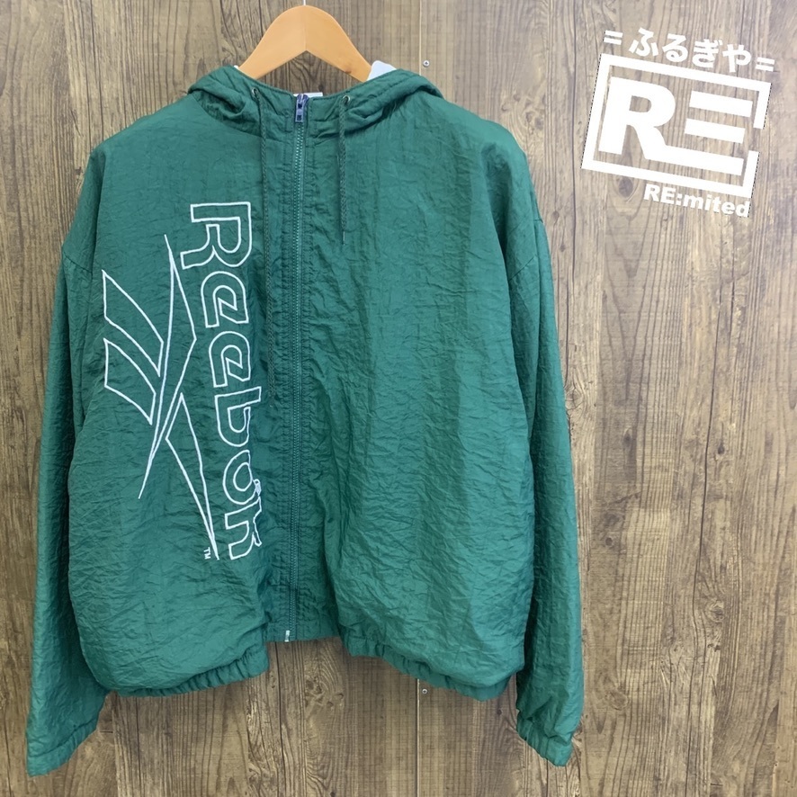 M Reebok リーボック ナイロンジャケット ジャンパー 1444拍卖