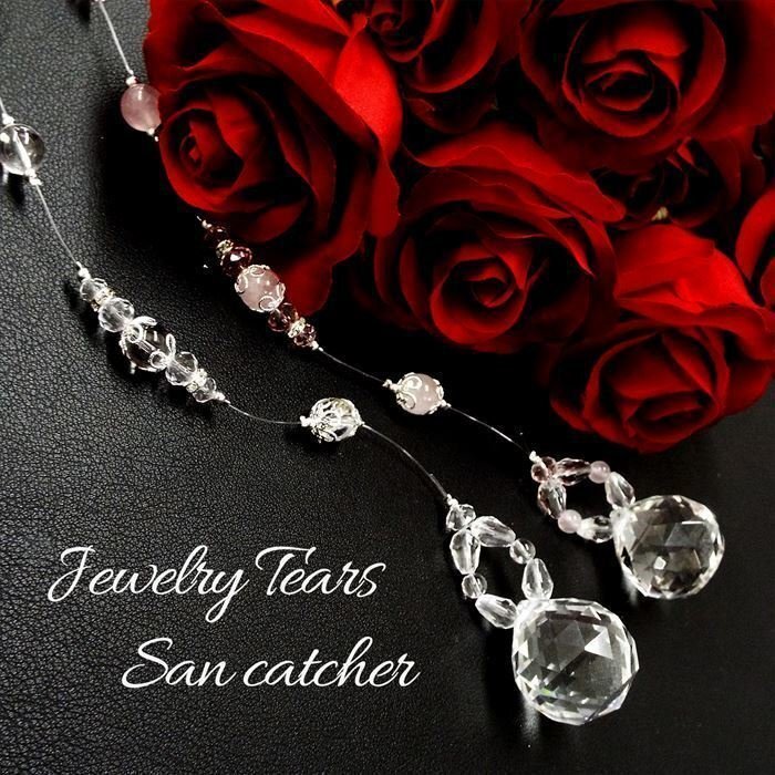 トップ玉 約20mm 天然石 水晶 ジュエリー Tears サンキャッチャー パワーストーン アクセサリー インテリア SN1-19-1拍卖