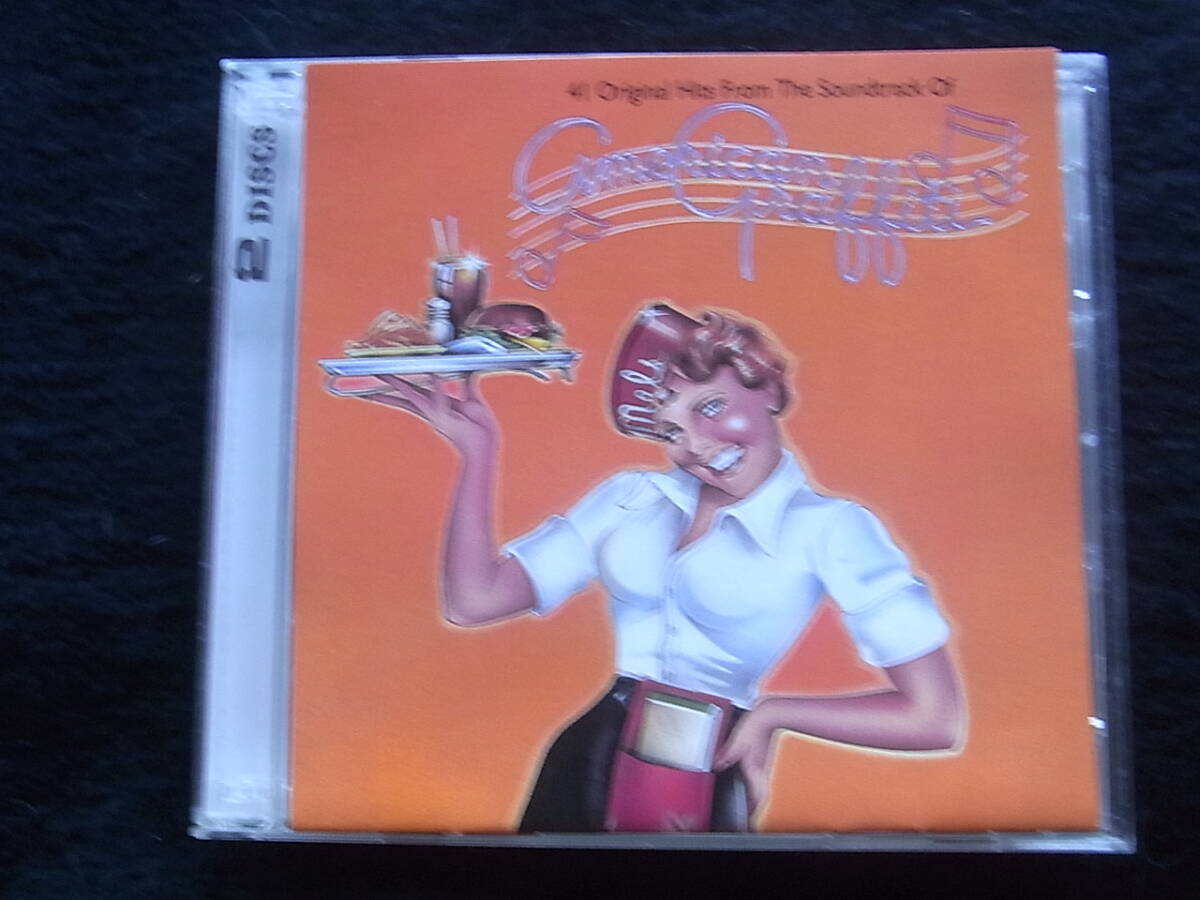 P132/サントラ「American Graffiti」アメリカン・グラフィティ MCAD2 8001CD拍卖