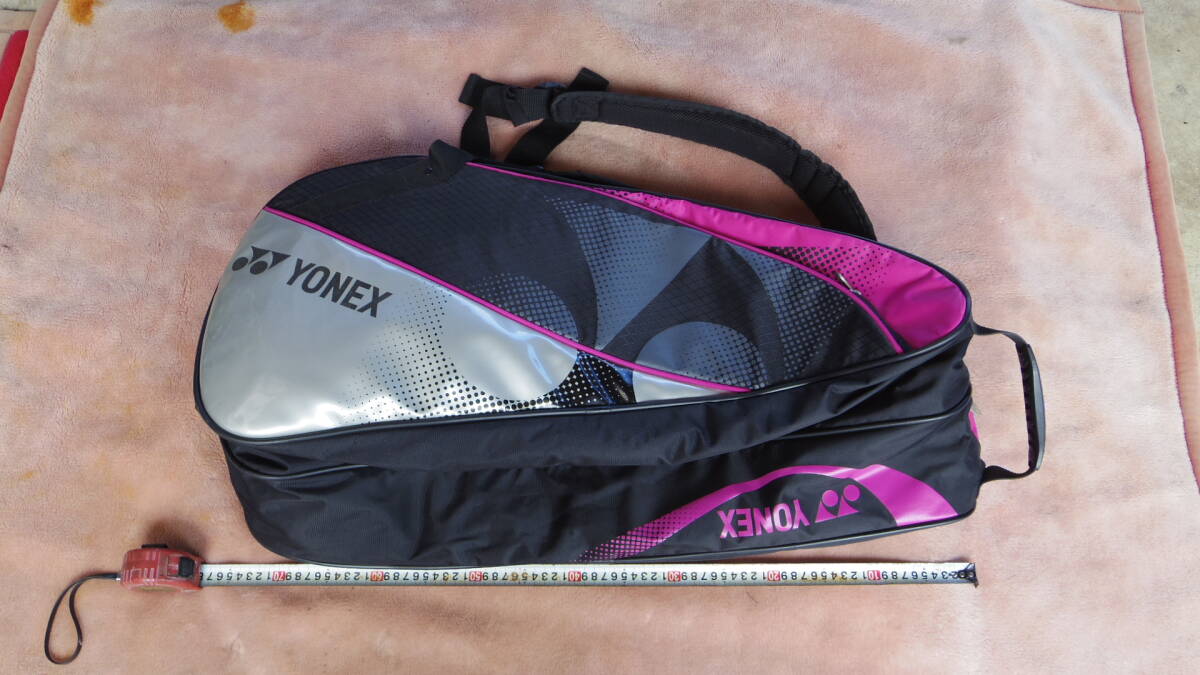 美品 YONEX ヨネックス テニスラケットバッグ 6本用 複数本用 テニス (バドミントン)拍卖