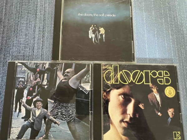 THE DOORSドアーズ オリジナルアルバムCD3枚セット ソフトパレード THE SOFT PARADE/まぼろしの世界 STRANGE DAYS/ハートに火をつけて拍卖