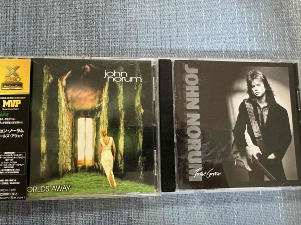 EUROPEヨーロッパ JOHN NORUMジョンノーラム ソロオリジナルアルバムCD2枚セット TOTAL CONTROL/WORLDS AWAY拍卖
