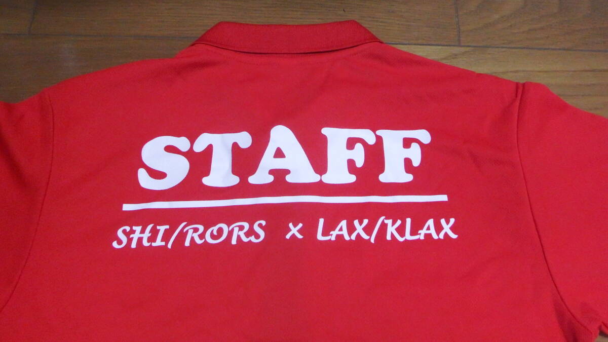激レア BOEING 777 STAFF SHI RORS LAX KLAX ボーイング 飛行機 スタッフ 半袖 シャツ 赤 サイズ不明拍卖