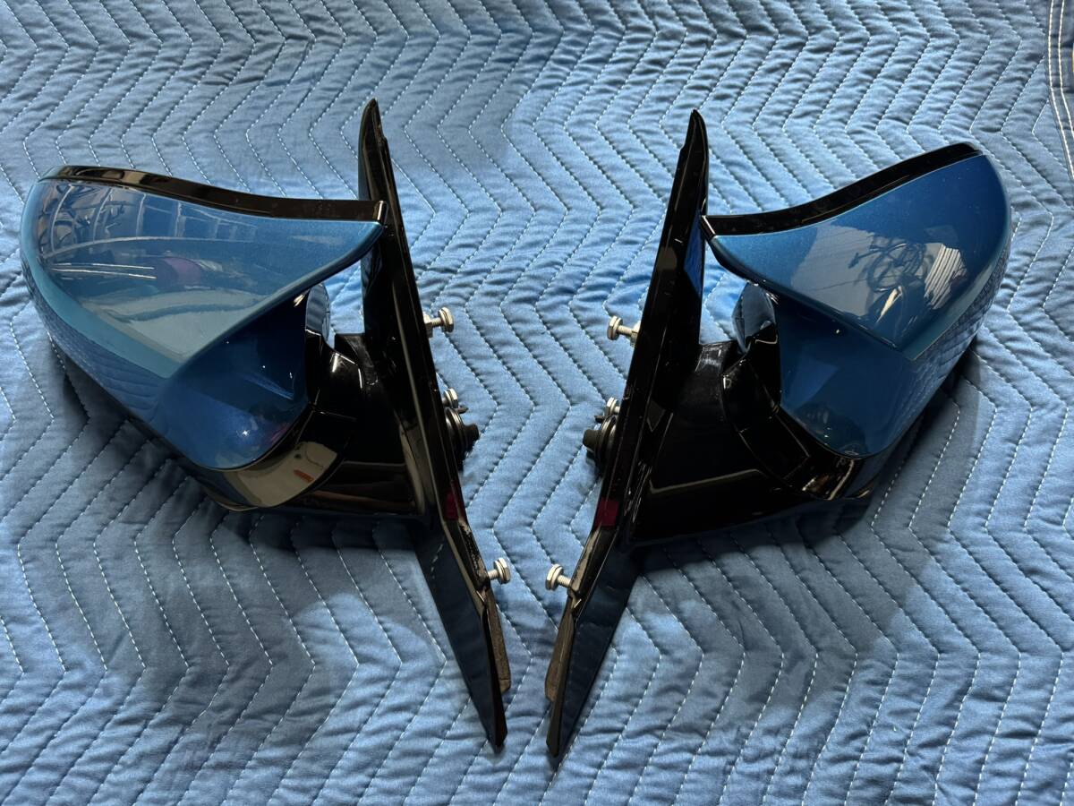 BMW M2 Competition ミラー左右セット studieアウトバーンミラー(青) 極美品拍卖