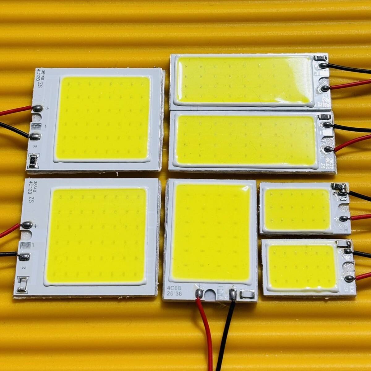 お得セット◇超爆光!200系 ハイエース 5型 スーパーGLワイド COB 全面発光 ルームランプ 7個セット T10 LED ホワイト トヨタ拍卖