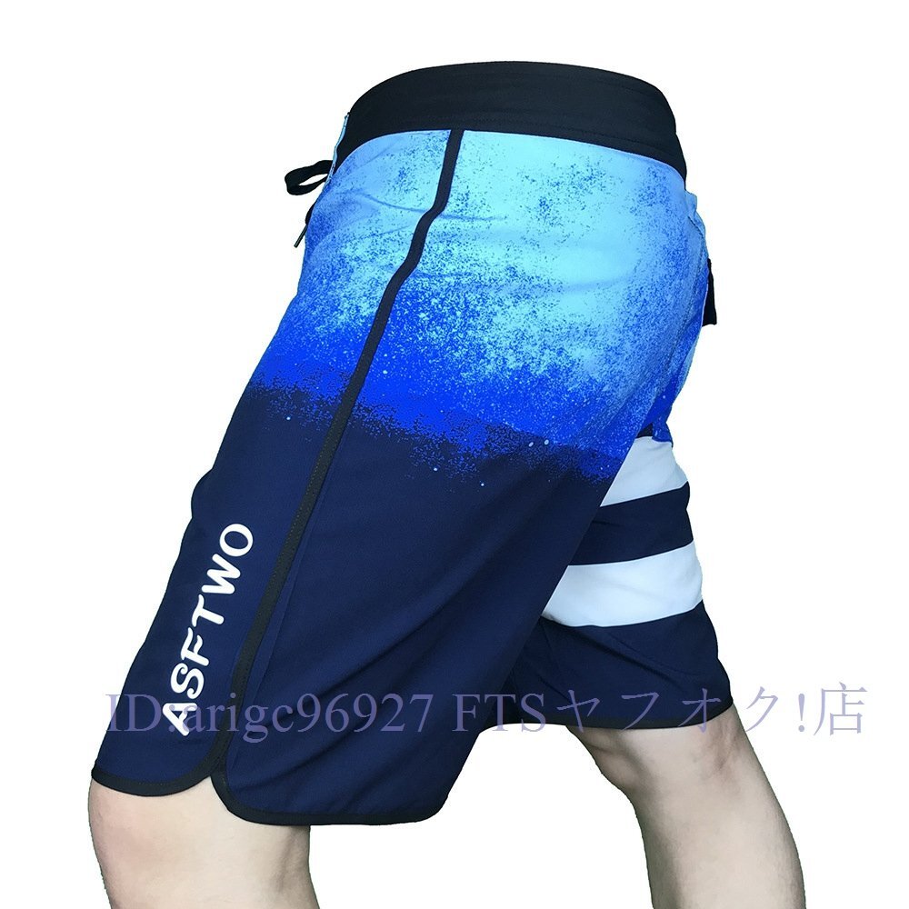 ★新品サーフパンツ メンズ 速乾水着 海水浴ショートパンツ 海パン 水陸両用 冷感 水泳 競泳 ゆったり 大きいサイズ 30~38お色選択可拍卖