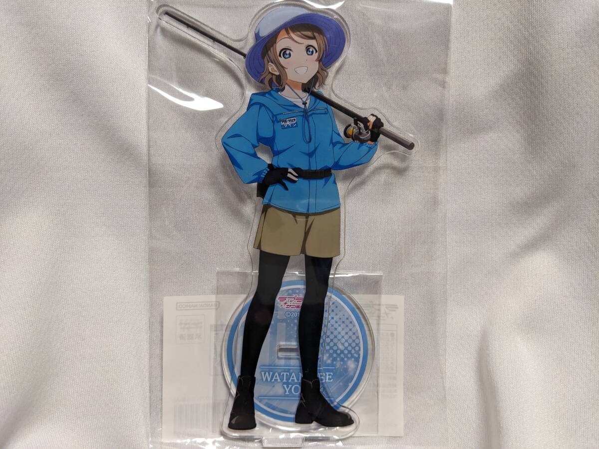 【送料無料】(沼津限定品)アクリルスタンド 渡辺曜 (釣具のタイシ)ラブライブサンシャイン Aqours 斉藤朱夏拍卖