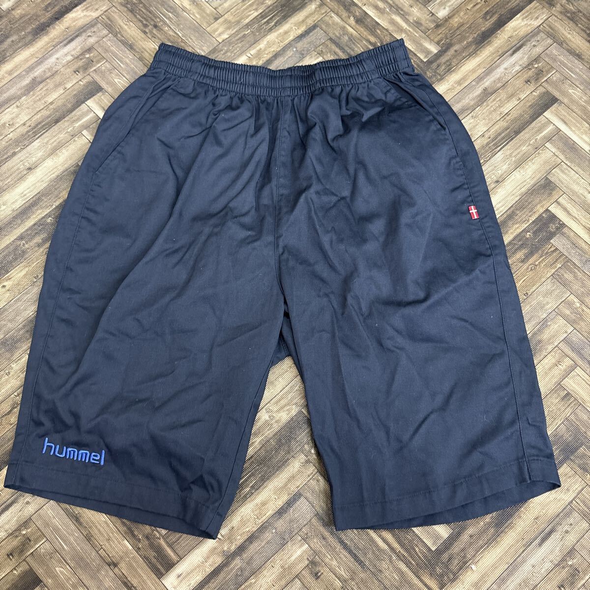 26.hummel ヒュンメル ハーフパンツ 短パン ネイビー メンズO拍卖