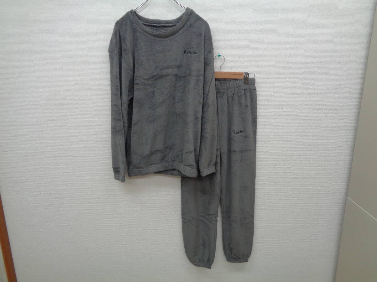D.uogilarc フリース上下セット やわらかい あたたかい 男女兼用【A0076】拍卖