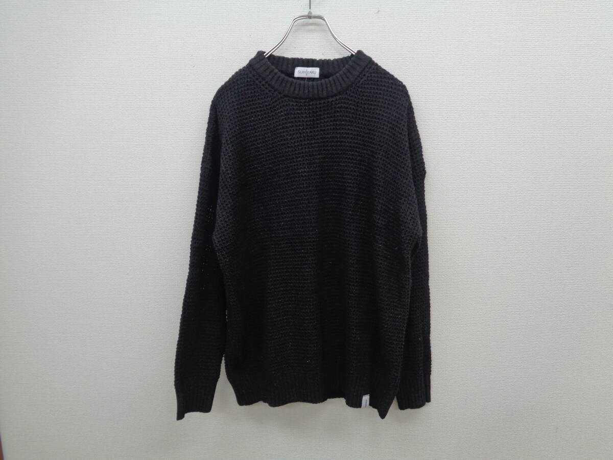 SUNKAKU ニットセーター ニット メンズ 長袖 グレー 秋冬春兼用【A0081】拍卖