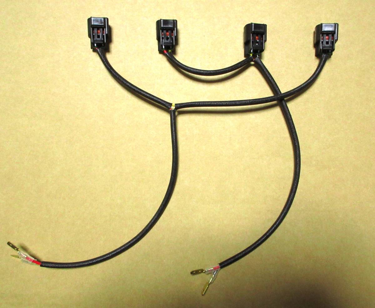 ダイレクトイグニッション 流用ハーネス シリコンガラス 黒 新品 送料無料 GPZ900R ZRX1200R ZZR1100 ZRX1200DAEG ZRX1100 拍卖