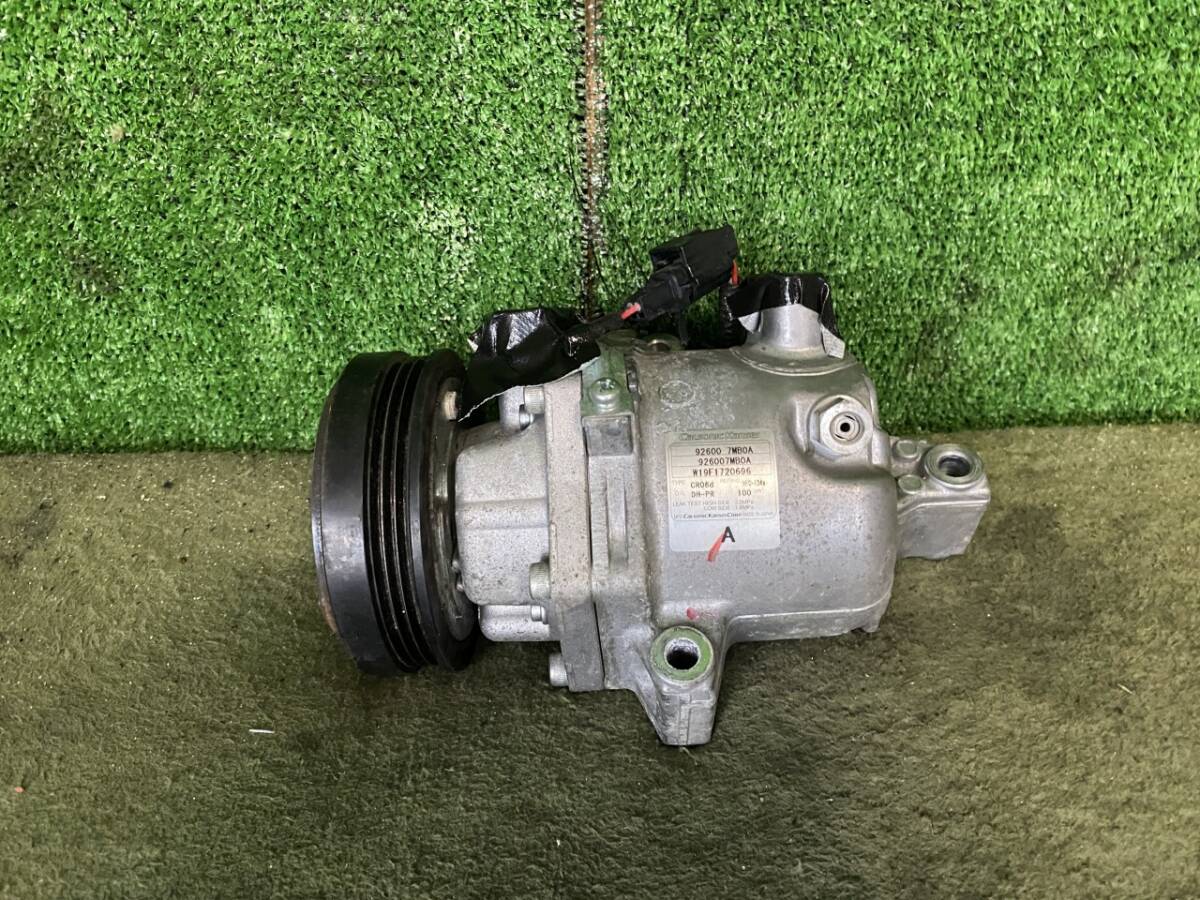B43W デイズ 日産純正 エアコンコンプレッサー 92600 7MB0A拍卖