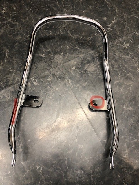 (PT732)新品 未使用 Z900RS 2018年~ Z2タイプ タンデムバー タンデムグリップ メッキ 傷有り拍卖