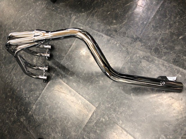 (MW723)新品 未使用 XJR400 RH02 4-1管 50.8π プリティ― メッキ不良有り拍卖