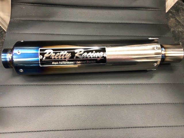 (PS667)新品 未使用 プリティ― チタンサイレンサー B級品 傷有り拍卖