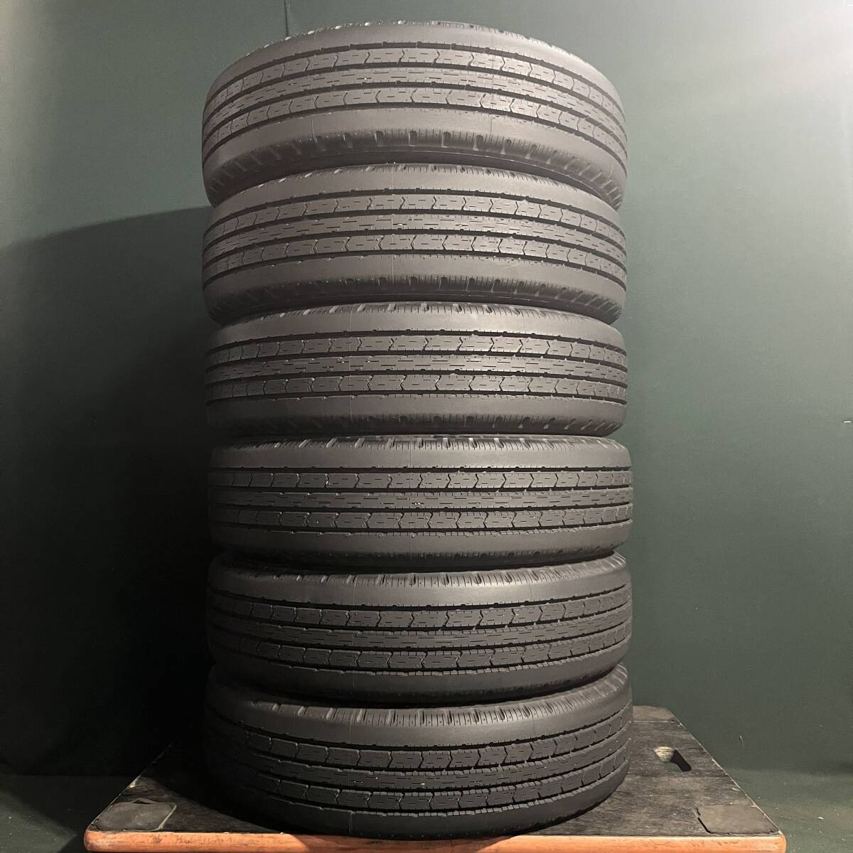 ほぼ新品★ 195/75R15 109/107N ブリヂストン ECOPIA R202 6本セット ラジアル 拍卖
