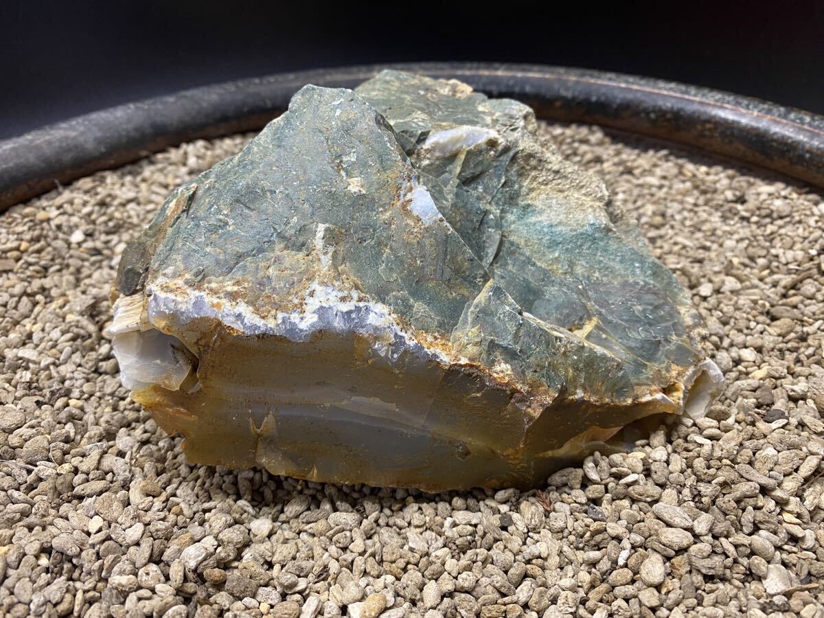 S11 瑪瑙 碧玉 石英 アゲート ジャスパー 原石 鑑賞石 水石 自然石 天然石 小矢部川 富山拍卖