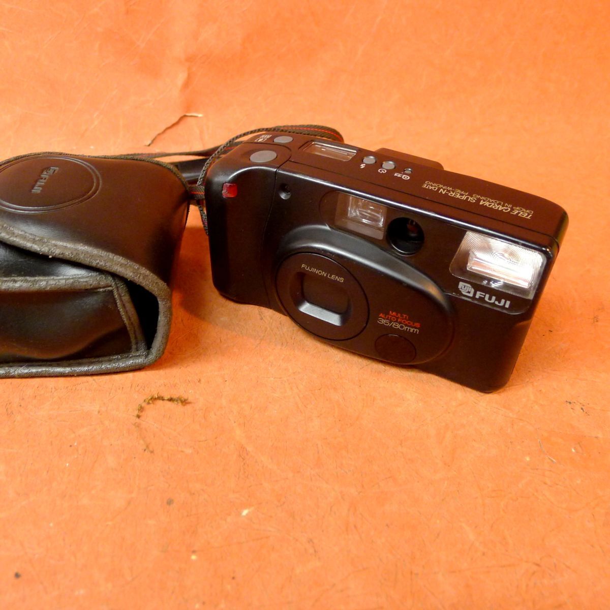 i◆091 FUJIFILM FUJI TELE CARDIA SUPER-N DATE 35-80mm 富士フイルム コンパクトフィルムカメラ/60拍卖