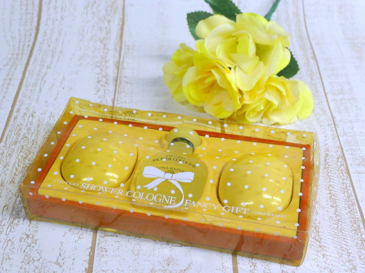 i◆302 資生堂 SHISEIDO シャワーコロン ファンシーギフト シトラスブーケ 石鹸80g×2個+オーデコロン30ml /60拍卖