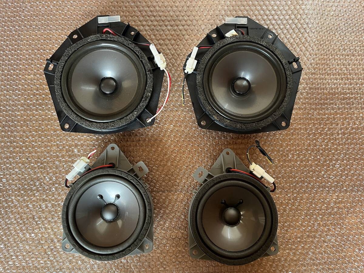 17系 クラウン スピーカー 86160-3A220 86160-3A280 86160-3A290 86160-3A230 4Ω 15W 中古品 セット拍卖