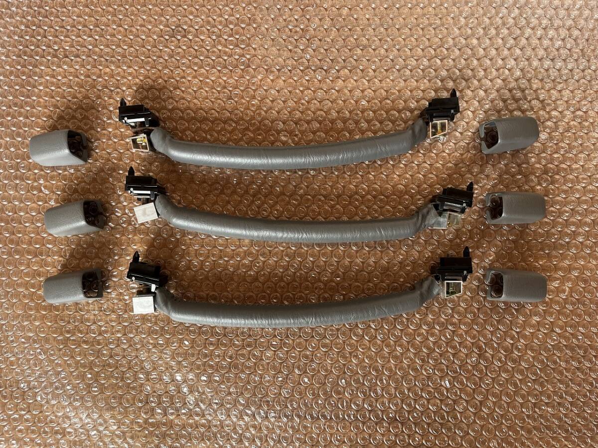 UCF20 UCF21 トヨタ セルシオ アシストグリップ グレー 革 セット 中古品拍卖