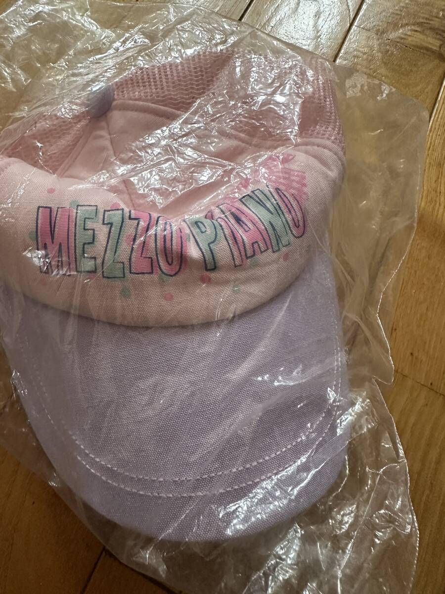 メゾピアノ☆帽子☆54〜56センチ新品タグ付き拍卖