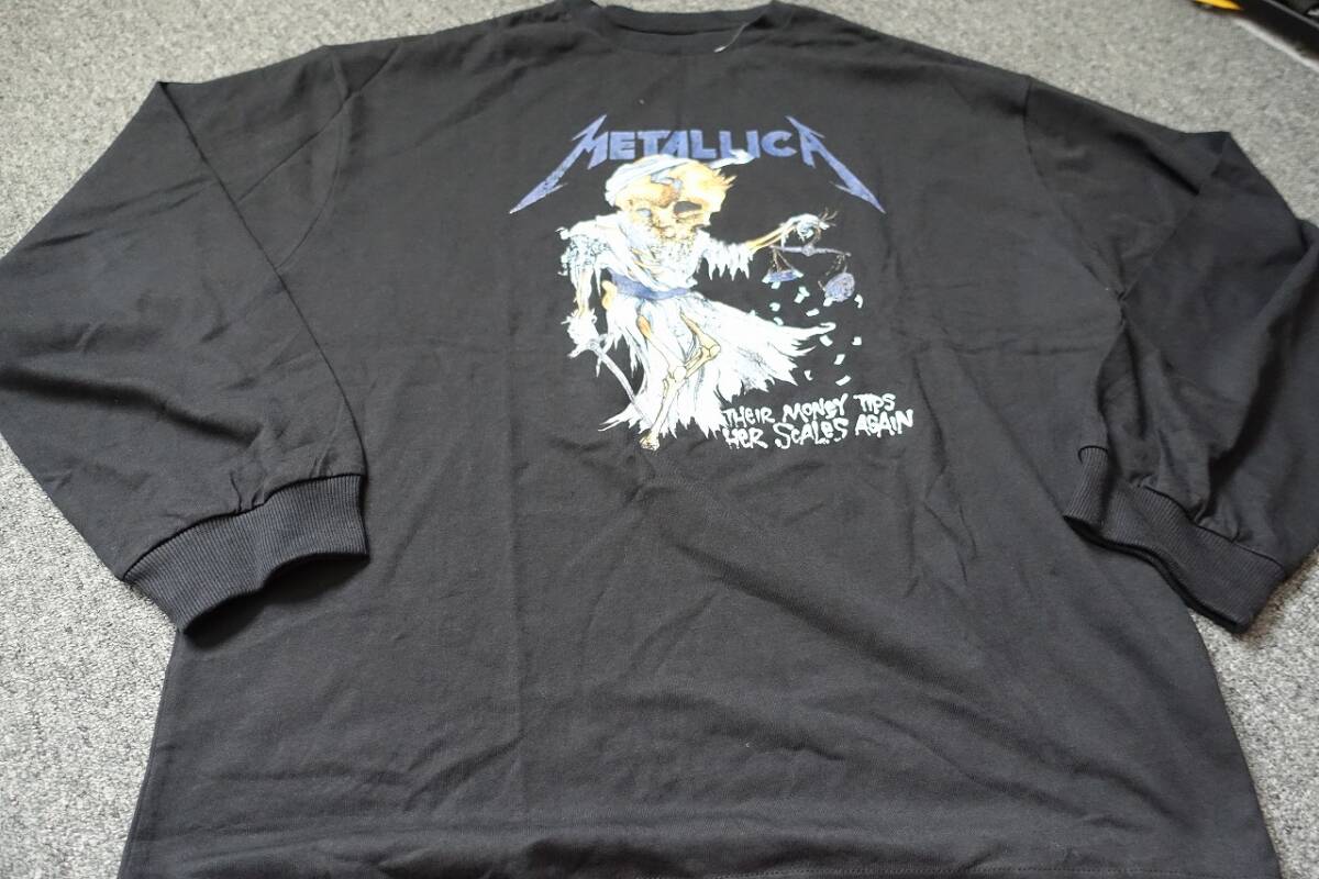 ★☆激レア METALLICA メタリカ バンドロングTシャツ 未着用品 L サイズ☆★拍卖