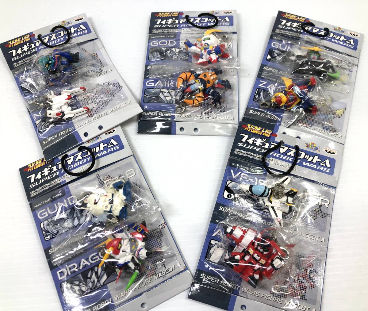 スーパーロボット対戦 フィギュアマスコットA 全5種 ★即決フルセット★ 未開封 新品 機動戦士ガンダム 拍卖