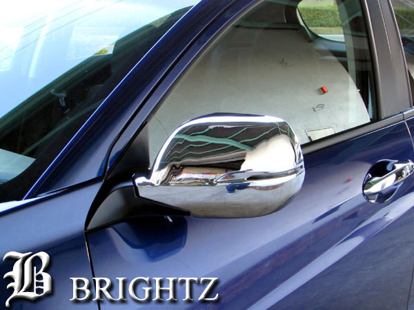 ヴェゼル RU1 RU2 RU3 RU4 メッキ サイド ドア ミラー カバー ガーニッシュ ベゼル パネル モール MIR-SID-160拍卖