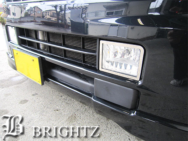 エブリイワゴン DA64W ステンレス メッキ フォグ ライト ランプ カバー エブリーワゴン FOG-COV-088拍卖