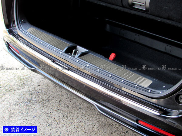 ステップワゴンスパーダ RK5 RK6 ステンレス インナー リア バンパー フット プレート リヤ ラゲッジ スカッフ ステップ INS-FOOT-051拍卖
