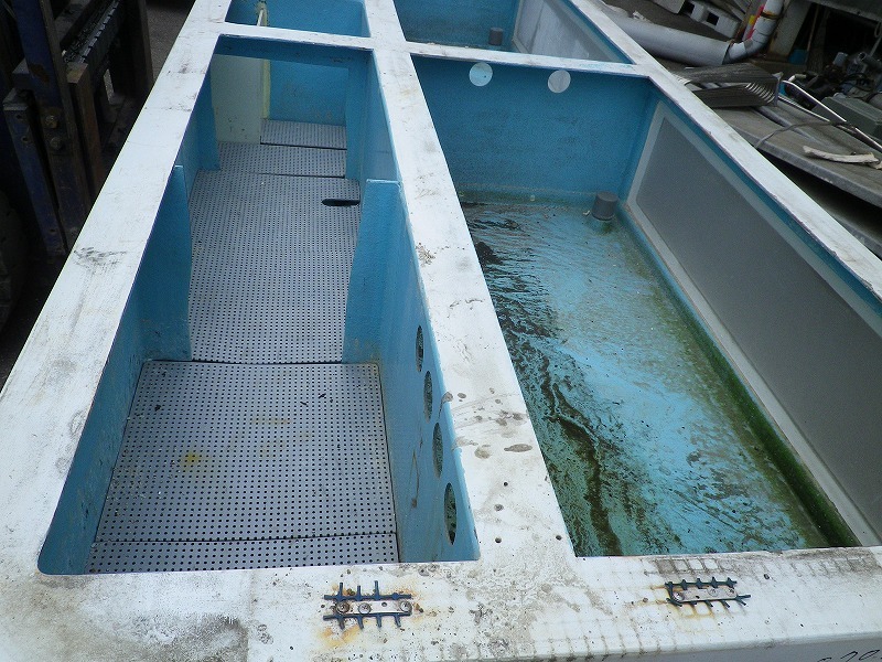 C3A【棚イ斉070524-8】FRP水槽活魚用 360X140cmX50高さ拍卖
