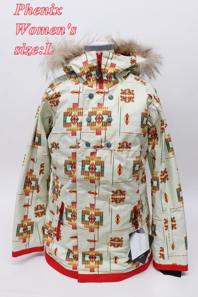 Phenix フェニックス レディース スキージャケット Joseph Jacket オフホワイト L PA2820T5 スポーツ R2509-076拍卖