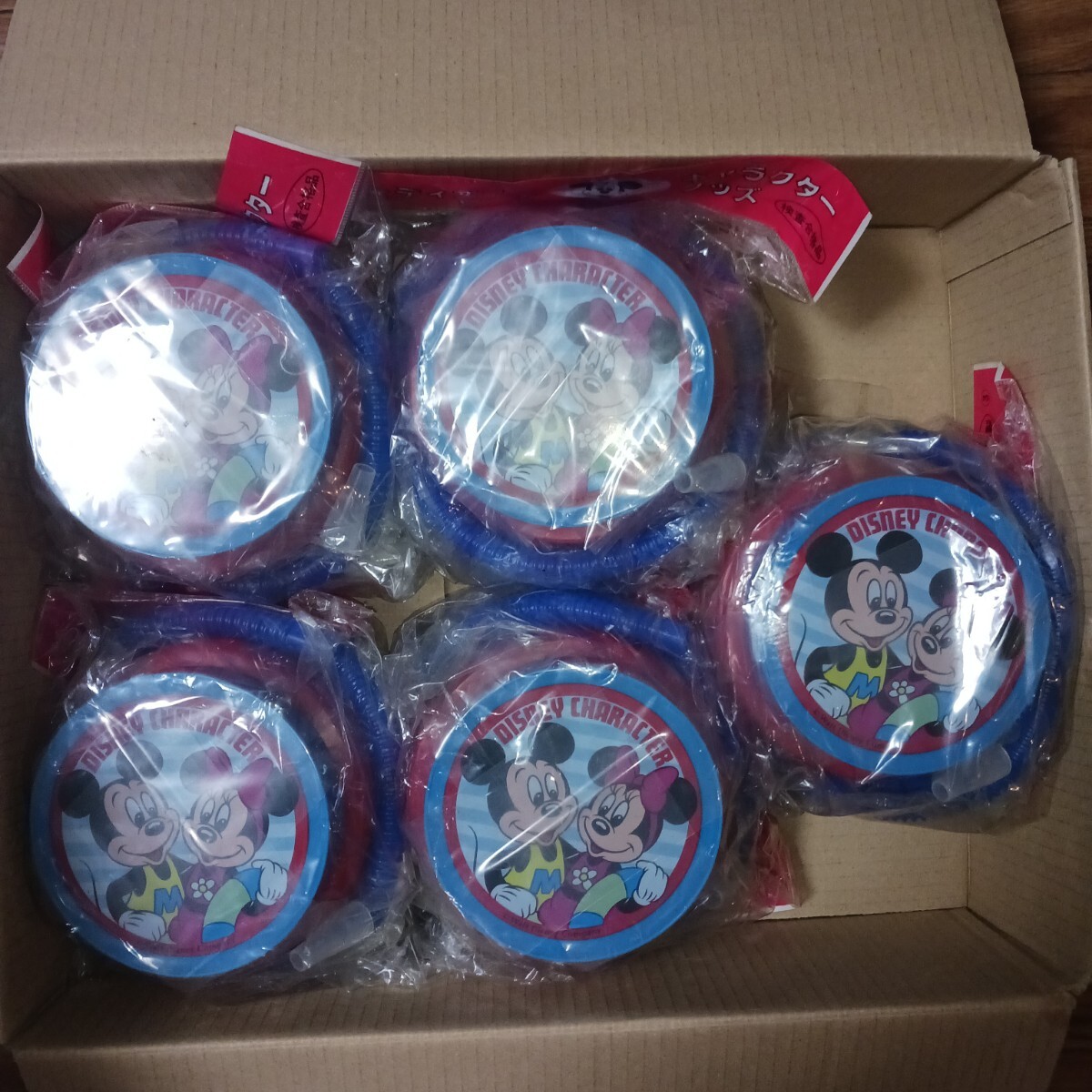 レトロなミッキーのエアーポンプ5個まとめ売り 送料込み!拍卖