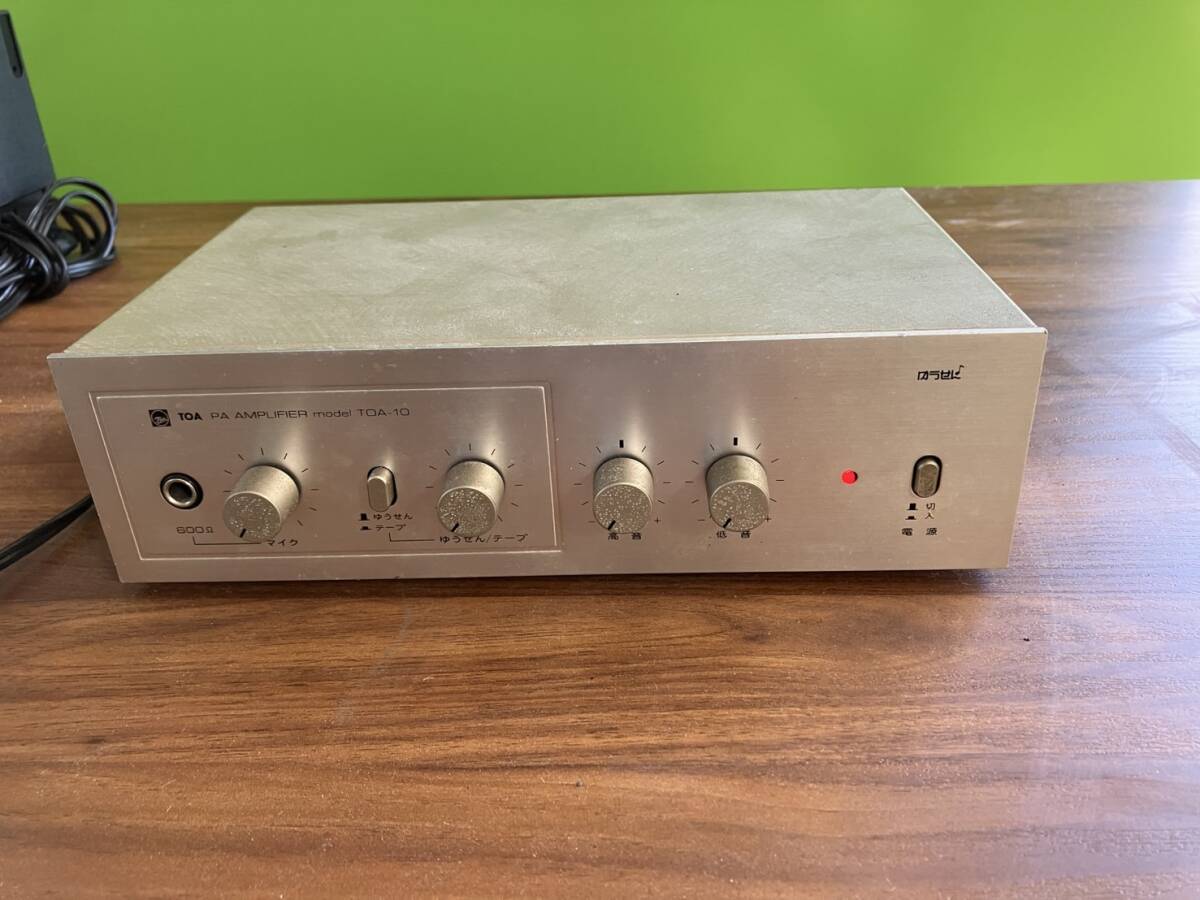トーア アンプ PA AMPLIFIER オーディオ機器 音響機器 TOA-10 TOA ELECTRIC拍卖