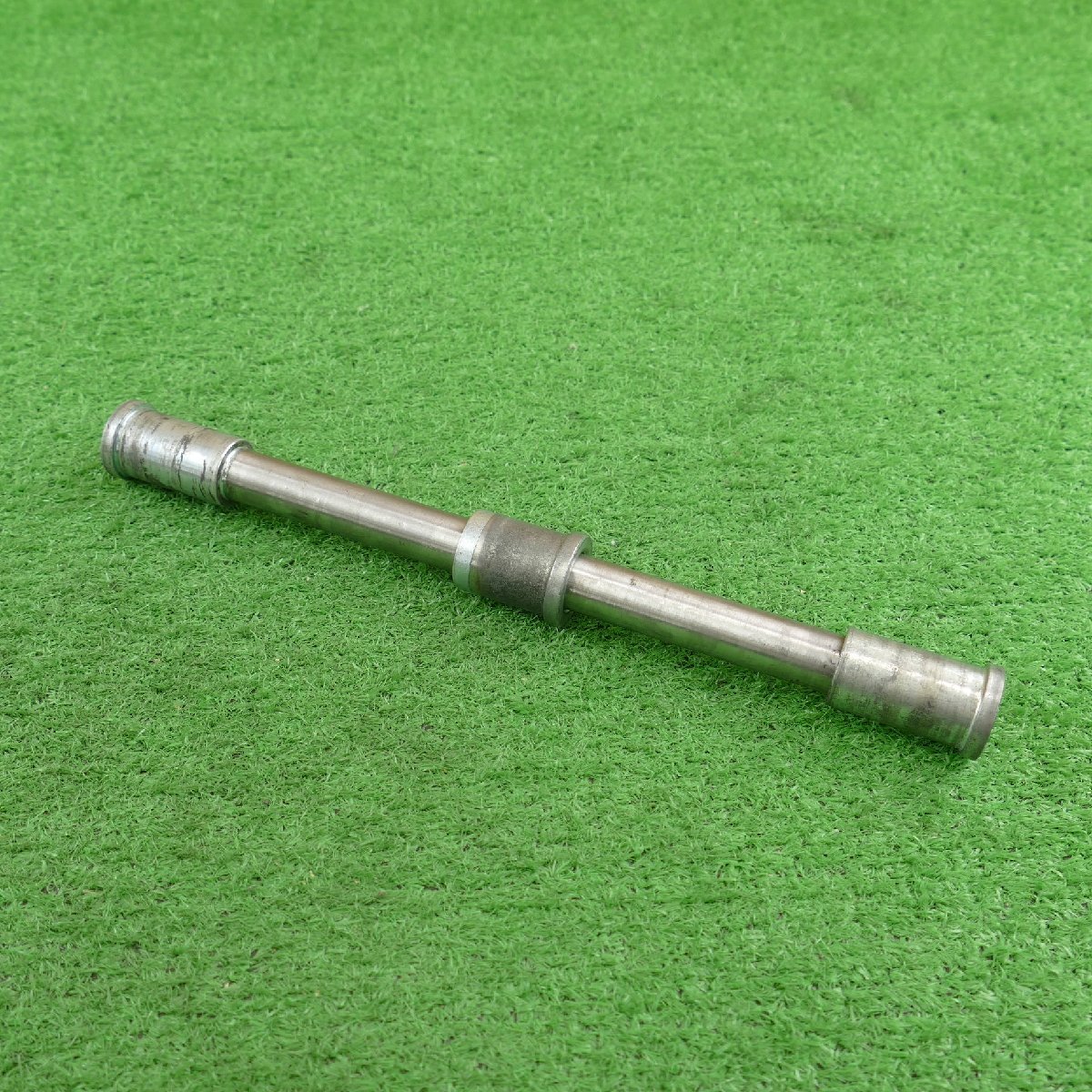 ゼファー400 純正 フロント アクスル シャフト スペーサー付き ノーマル ホイール カラー ナット ② 1a拍卖