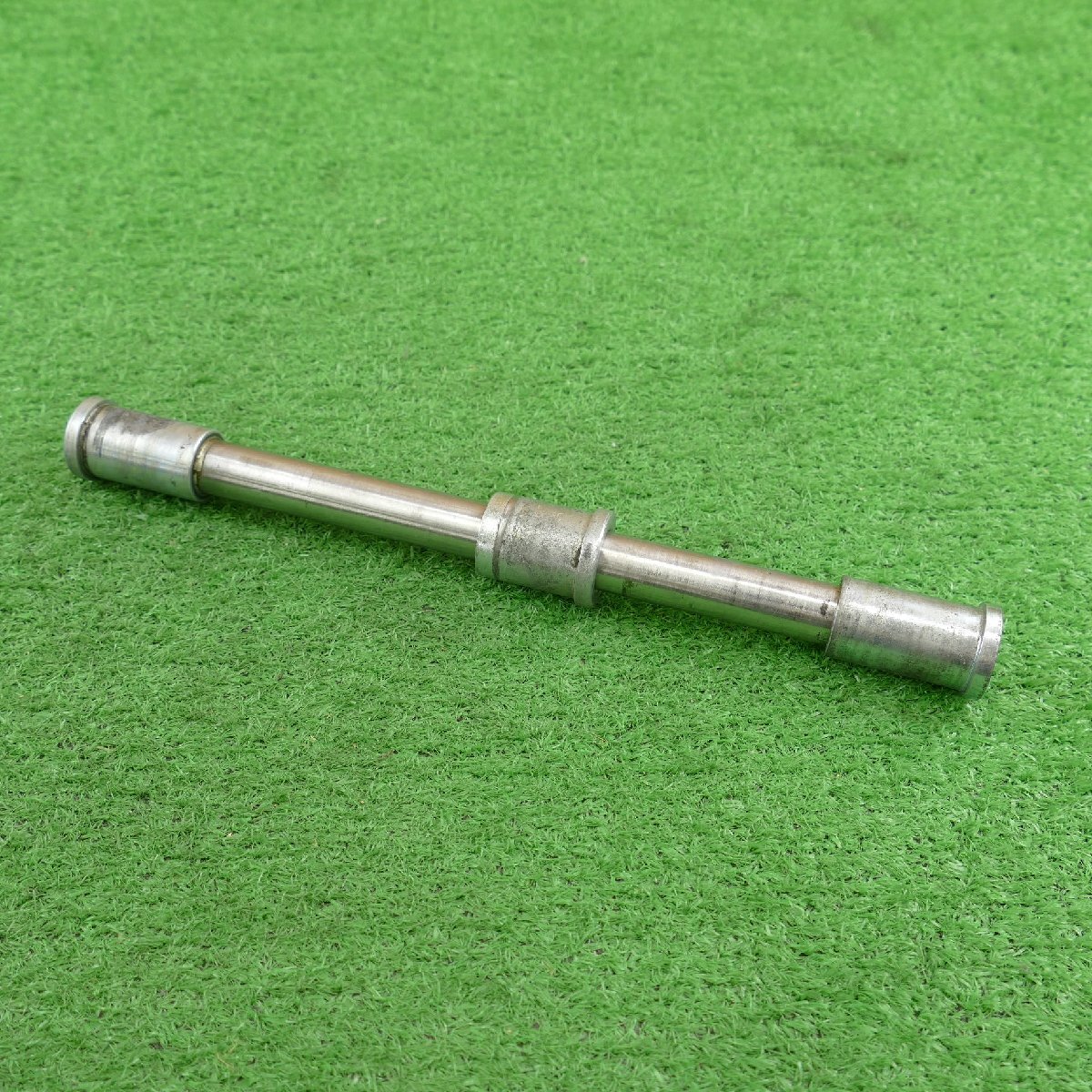 ゼファー400 純正 フロント アクスル シャフト スペーサー付き ノーマル ホイール カラー ナット ③ 1a拍卖