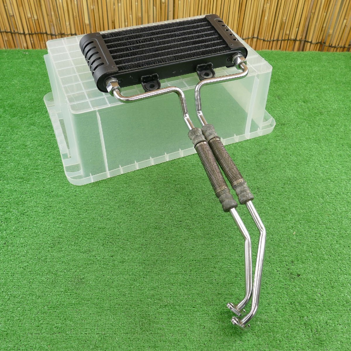 ゼファー400 純正 オイルクーラー ノーマル ゼファーχ ゼファー400χ カイ χ ② 2a拍卖