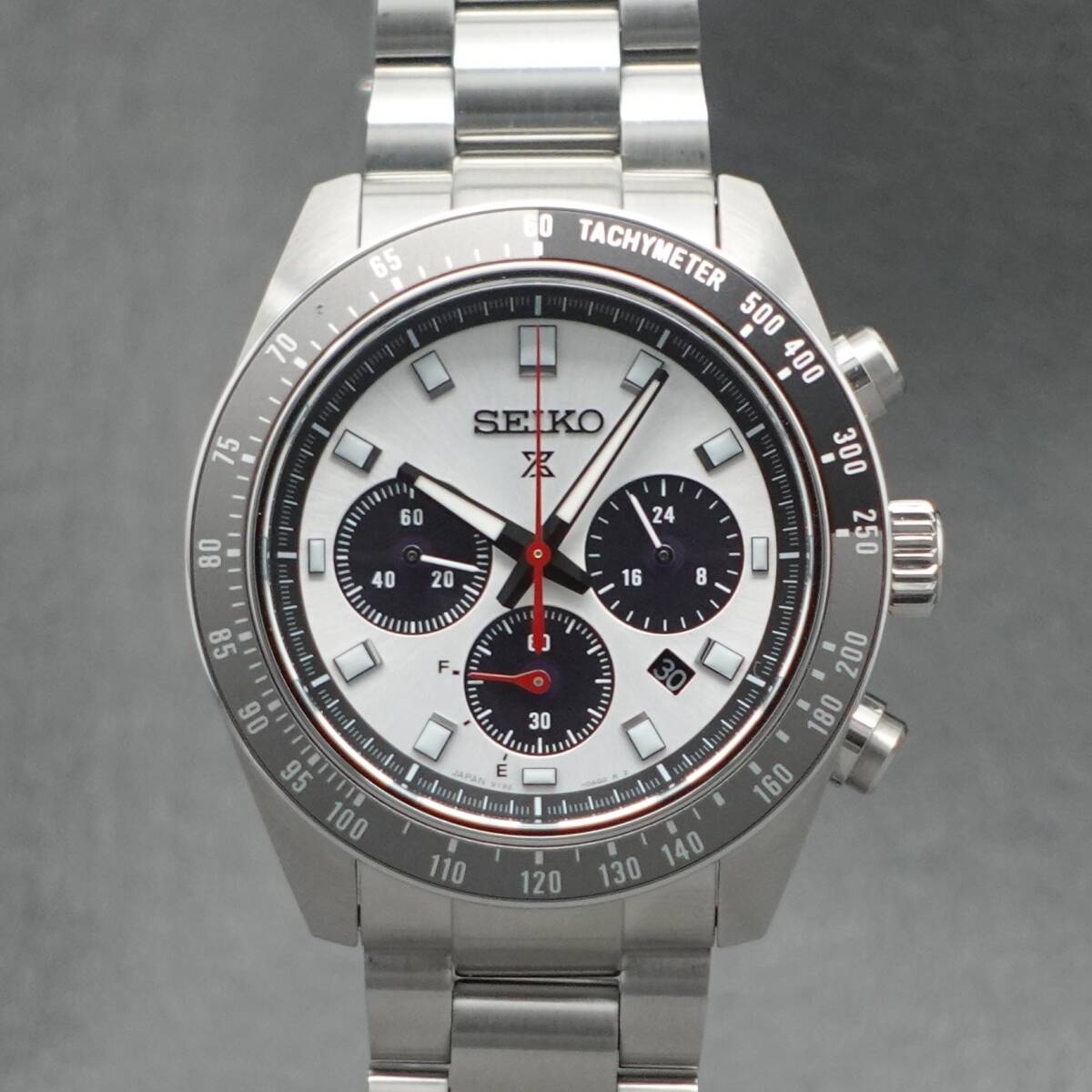 稼動/箱付 SEIKO セイコー プロスペックス SPEEDTIMER SBDL095 V192-0AH0 ソーラー拍卖