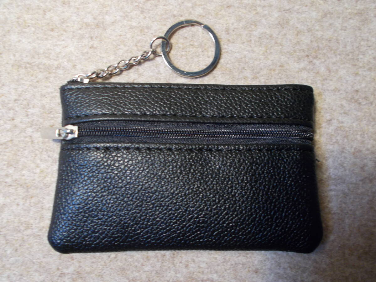 管理F 新品 未使用 使い易い 小銭入れ コインケース 黒拍卖