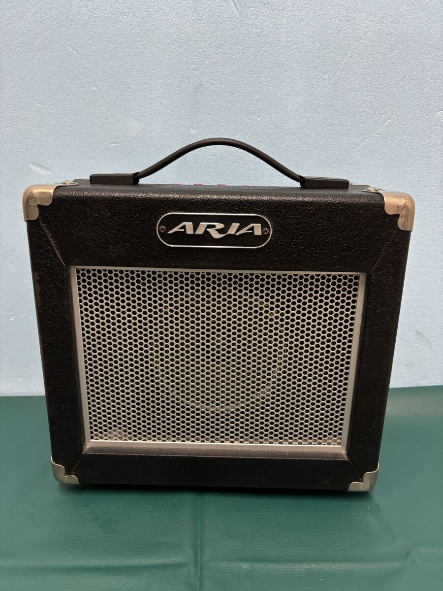ARIA ギターアンプ AG-10X 通電確認 音声出る拍卖