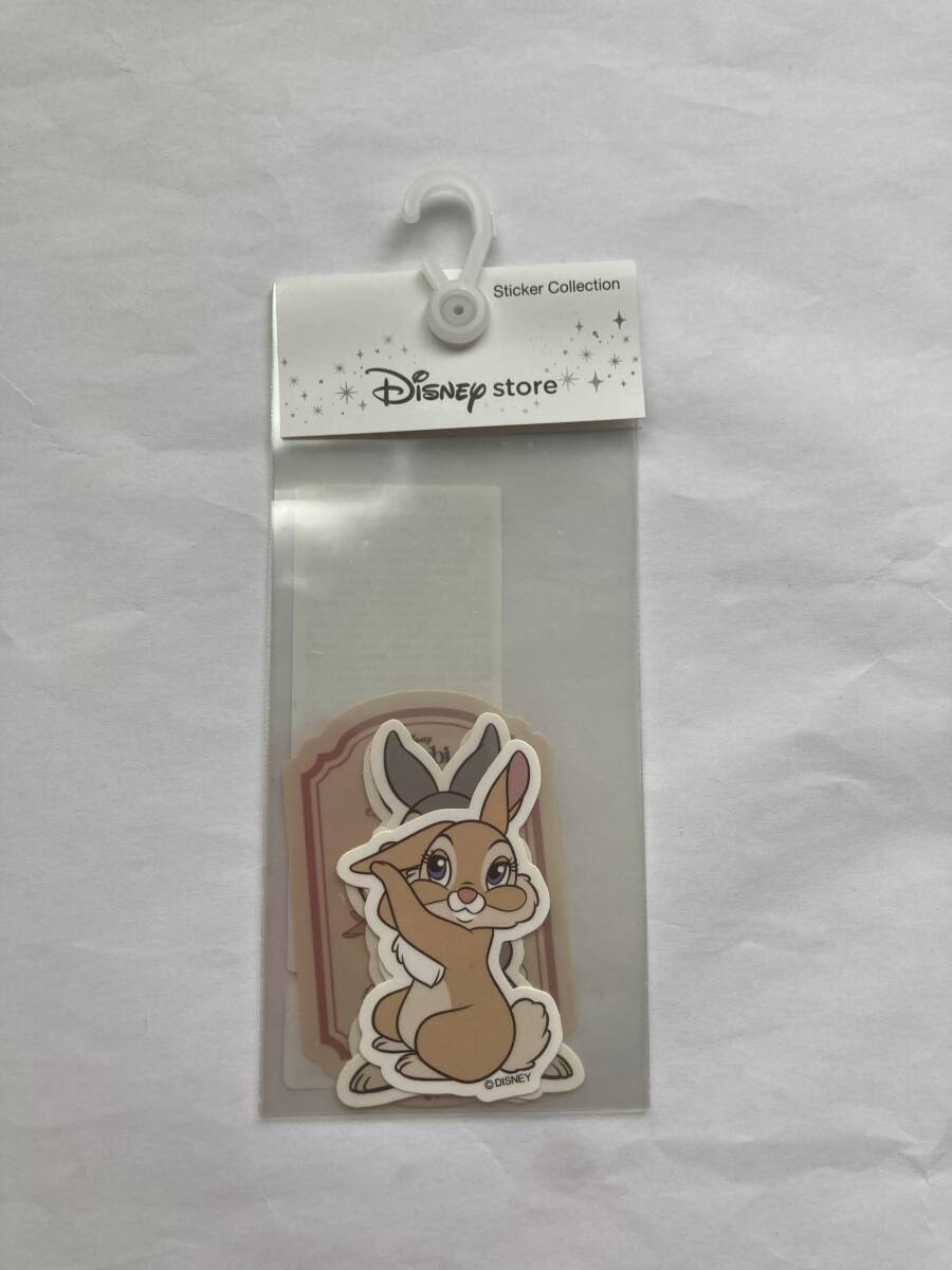 Disney store ディズニーストア BUNNY バニー Bambi バンビ ダイカット ステッカーコレクション 新品 未使用品拍卖