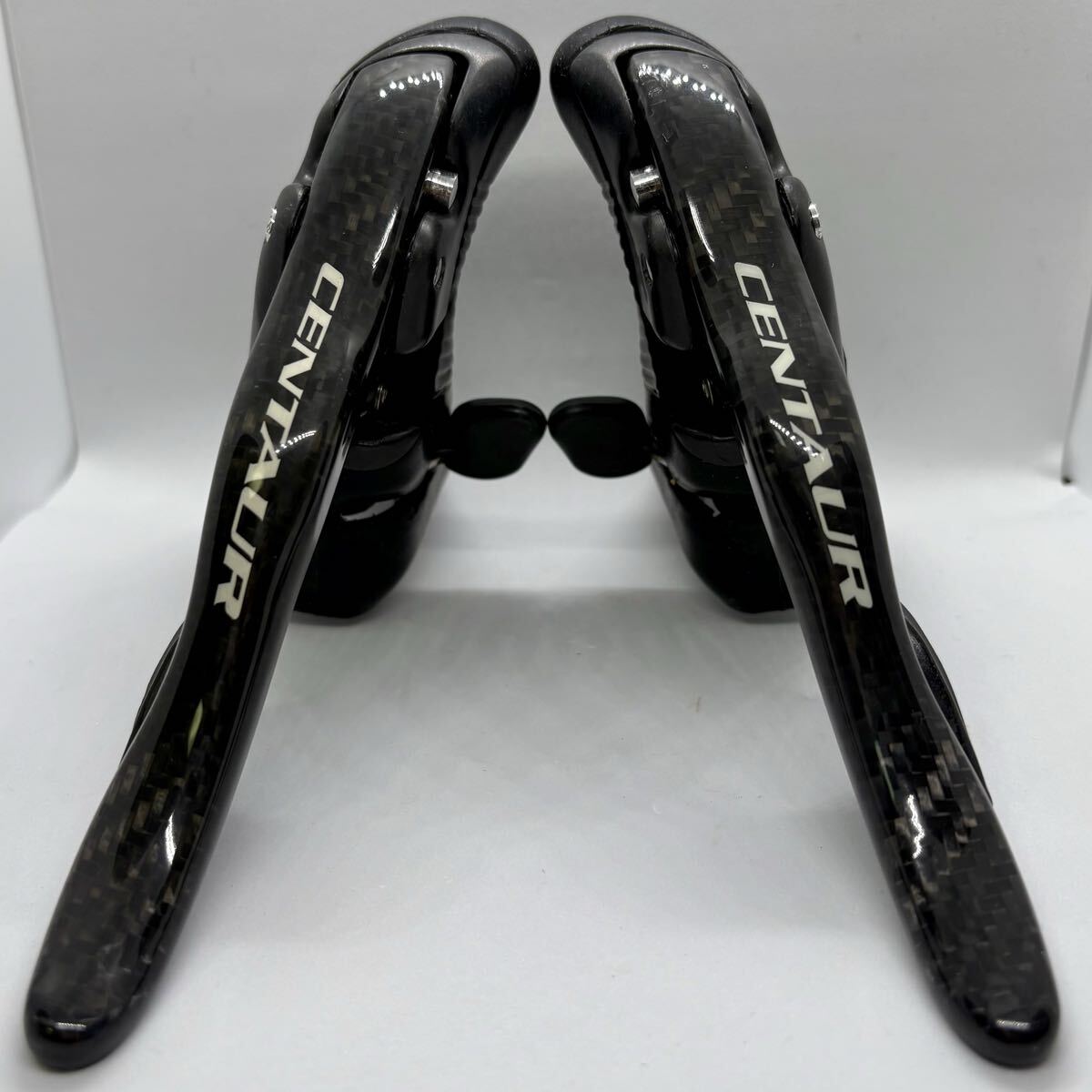 カンパニョーロ Campagnolo ケンタウル CENTAUR カーボン エルゴレバー 2x10S 10速 10スピード 美品拍卖