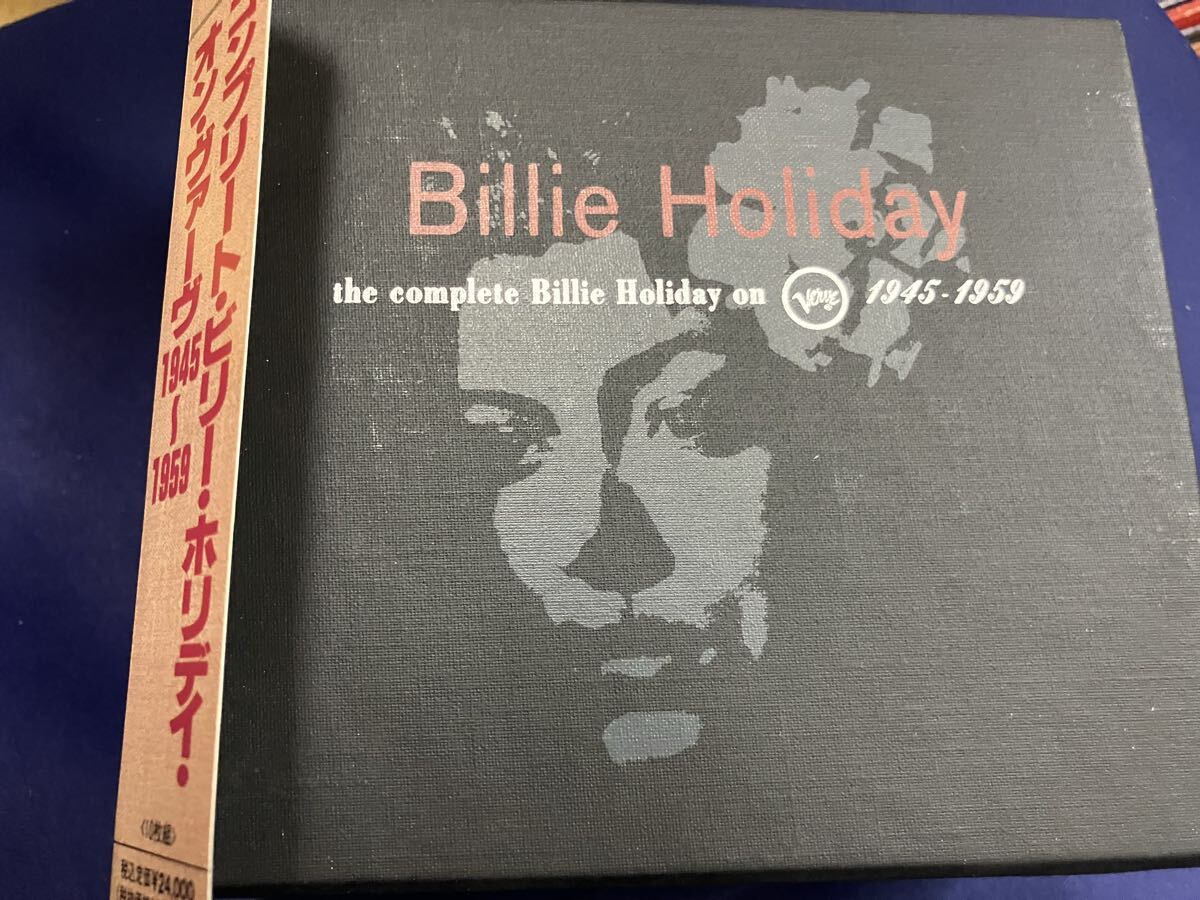 Billie Holiday★中古10CD国内盤帯付「ビリー・ホリデイ~コンプリート・オン・ヴァ―ヴ1945~1959」拍卖