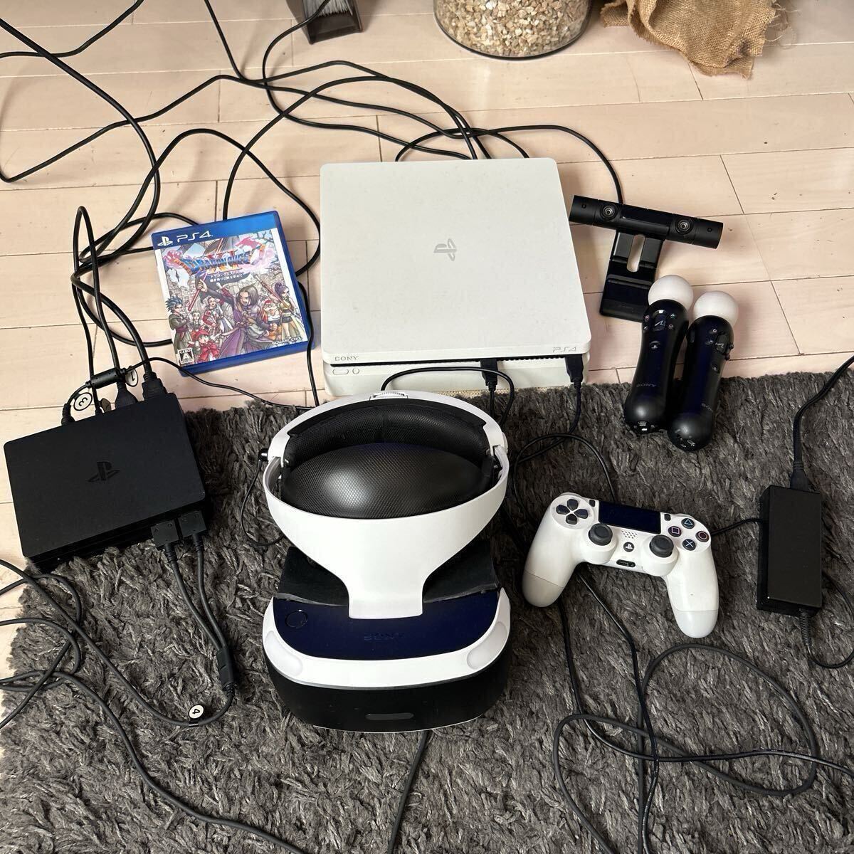 値下げ!PlayStation4 PlayStationVR ドラゴンクエスト モーションコントローラー プレステ4本体 プレステVR USED拍卖