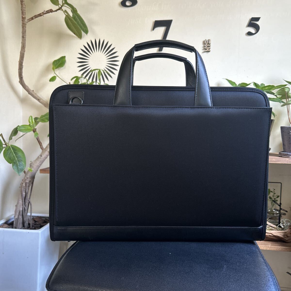 コムサデモード ビジネスバッグ メンズ 美品 COMME CA DU MODE MEN コムサ デ モード拍卖
