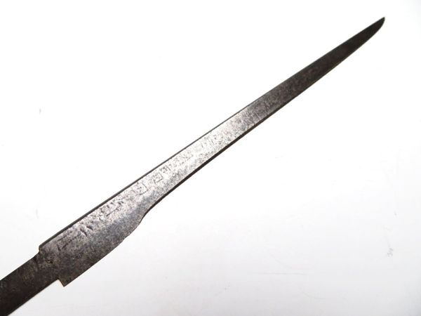 【11698】刀装具 武具 江戸~明治 小柄 刃 (検/刀/拵/甲冑)(初品・買取品)拍卖